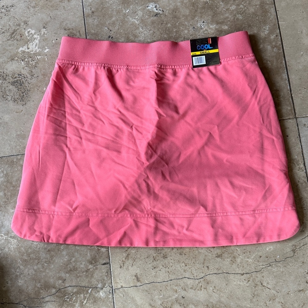 SKORT  small coral in color NWT 32° cool brand great for summer - Picture 5 of 8